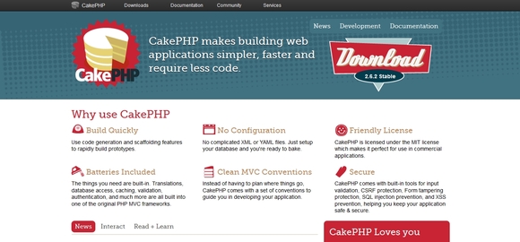 CakePHP - php framework